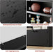 Black 69 Inch Tall Farmhouse Bookshelf OpenDisplayShelf