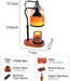 3-In-1 Candle Warmer Lamp with Timer Dimmable, Himalayan Salt Lamp & Passive Diffuser, Gifts for Women, House Warming Gifts New Home Decor, Wax Melt Warmer for Jar Candles (2 Bulbs)