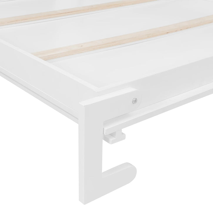 Queen Murphy Wall Bed With HydraulicLiftStorageCabinet