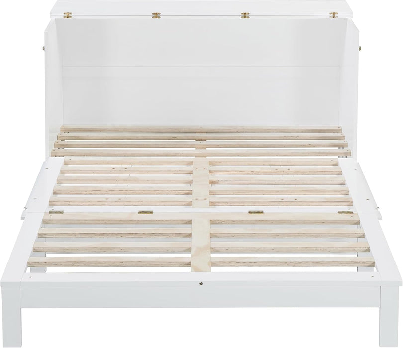 QueenSize Murphy Bed With IndustrialUSBPorts System