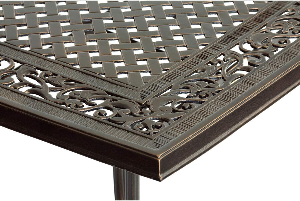 Fontana 9-Piece Outdoor Dining Set, Rust-Resistant Aluminum