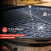 Vertical 18 Inch Charcoal BBQ Smoker, 4-In-1 Portable Outdoor Grill with Adjustable Air Vent, 600 SQ. in Cooking Area, Built-In Temperature Gauge, BBQ Grill for Camping, Picnics - 810-36014