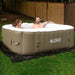 ALEKO Inflatable Improved Version 6 Prs Hot Tub 250 Gallon up to 130 Bubble Jets