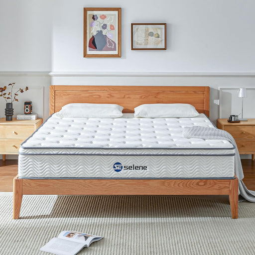 Queen Hybrid Mattress Medium-Firm, 10", CertiPUR-US Certified