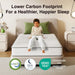 Twin Mattress, 6 Inch Twin Size Mattresses in a Box with Smarts™ Coil for Pressure Relief, Medium Plush Foam and Spring Hybrid Colchones with Certipur-Us Certified