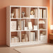 Custos Collection - Bookshelf, 3-Tier Bookcase, Book Shelf, Open Storage Shelf, 9.4 X 49.6 X 39.4 Inches, for Living Room, Home Office, Dining Room, Cloud White ULBC454W01