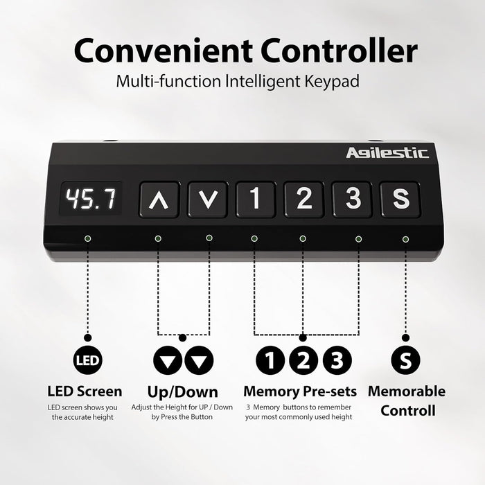 L Shaped Standing Desk Adjustable Height, Electric Corner Standing Desk, 63 X 55 Inch Sit Stand Computer Table with Splice Board, Dark Wlalnut