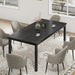 71 Inch IndustrialGrade DiningTable MetalFrame Set