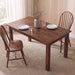 47.5"-59" Farmhouse Extendable Dining Table for 4-6, Coffee