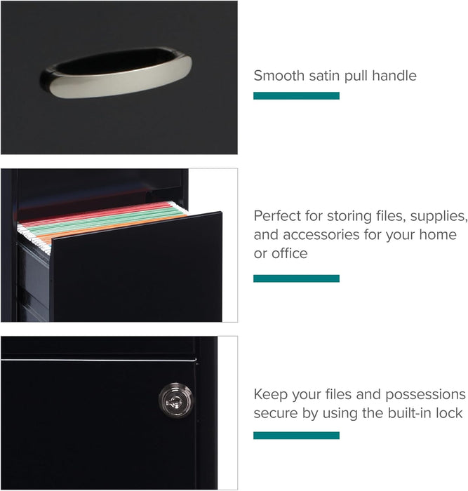 SOHO 18" 3-Drawer Vertical File