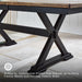 Signature Design by Ashley Wildenauer Extendable Dining Table, Farmhouse