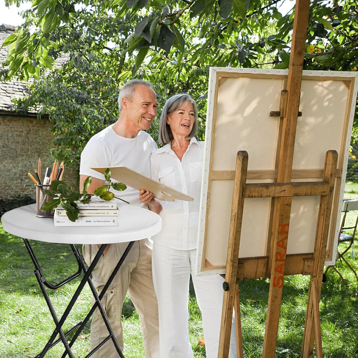 28In UltraPortable Folding Bar Height Cocktail Table