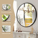 round Mirror 30 Black Wall Mounted Circle Mirrors