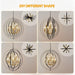Black And Gold Chandelier Farmhouse Pendant Lighting