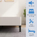 Queen Box Springs 9 Inch Heavy Duty Metal Box Spring Mattress Foundation 3000Lbs Max Weight Capacity/Non-Slip/No Noise/Easy Assembly/Easy Clean Cover
