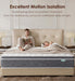 Full Size Mattress 12 Inch, Cooling Hybrid Mattress in a Box
