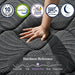 Upgraded Luxury 12 Inch Hybrid Twin Size Mattress in a Box, Medium Firm