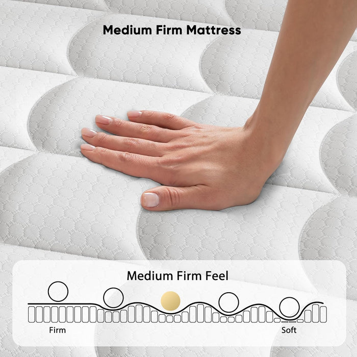 Orthopedic Breathable Cooling Queen Size Hybrid Mattress