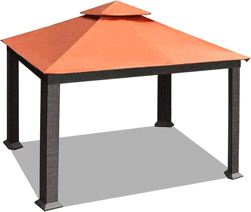 USA 10-Year-Non-Fading 10X13Ft Titan Patio Gazebo, Super Thick Sunbrella Fabric UPF 50+ UV Protection, Heavy Duty Commercial Rust-Proof Aluminum Frame, Windproof Vented Top Gazebo, Rust