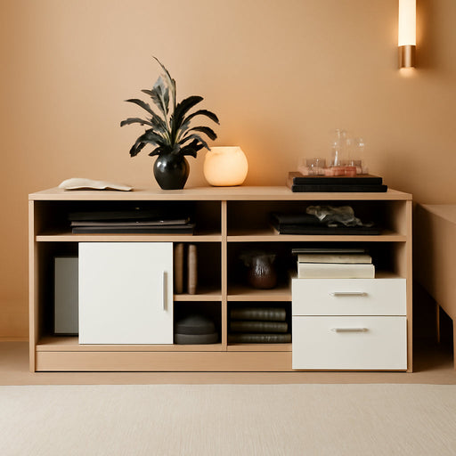 63Inch Walnut Commercial Grade Lateral File Cabinet