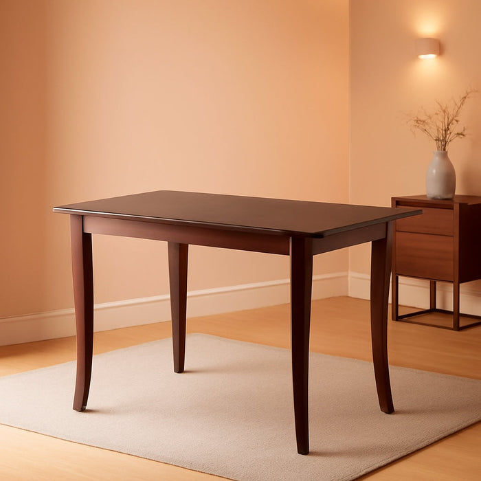 Inglewood Dining Table, Walnut, 47.24X29.53X29.13