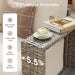 Patio Furniture Set, Outdoor Sectional with 9.5'' Thick Cushion