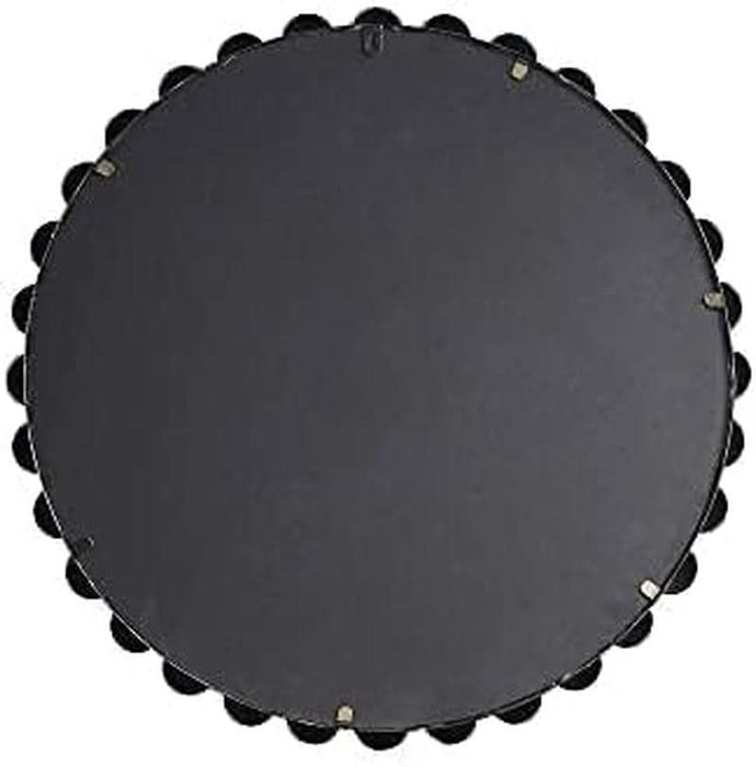 round Mirror, Metal Frame Circle Mirror 27 Inch, Wall Art Decor Mounted Hanging for Entryway, Bathroom, Hallway, Living Room, Vanity, Marlowe, Gold