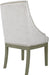 Home Decor | Upholstered Anywhere Dining Chair | Accent Chairs for Living Room & Bedroom | Decorative Home Furniture - Neutral Textured Solid (Single Pack)