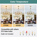 Gold GeometricMetal Pendant Chandelier 5 Light Fixture