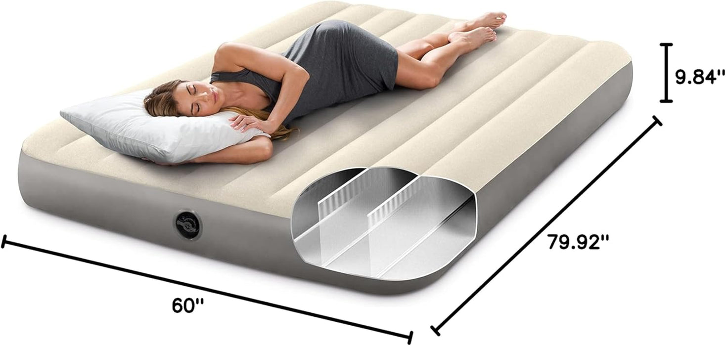 Queen Air Mattress, Fiber-Tech, 600 lb Capacity