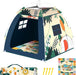 Outdoor Multi-Purpose Play House for Toddlers-Easy to Set up and Pop up Play Tent with Tunnel and Playhouse Kids Indoor Outdoor, Outdoor/Indoor Kid'S Pop up Play House, Gift for Toddlers(Monkey)