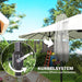 Extra Large 15 Ft Patio Umbrella with Crank Handle