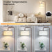 LED Floor Lamp for Living Room, 3 Color Temperature, with Foot Switch, 9W Bulb Included, Oil Rubbed Bronze