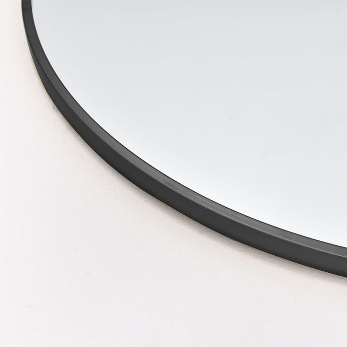 Arched Floor Mirror, 41" X 81" Oversized Full Body Mirror, Freestanding, Arch Mirror, Wall Mounted for Bedroom, Black