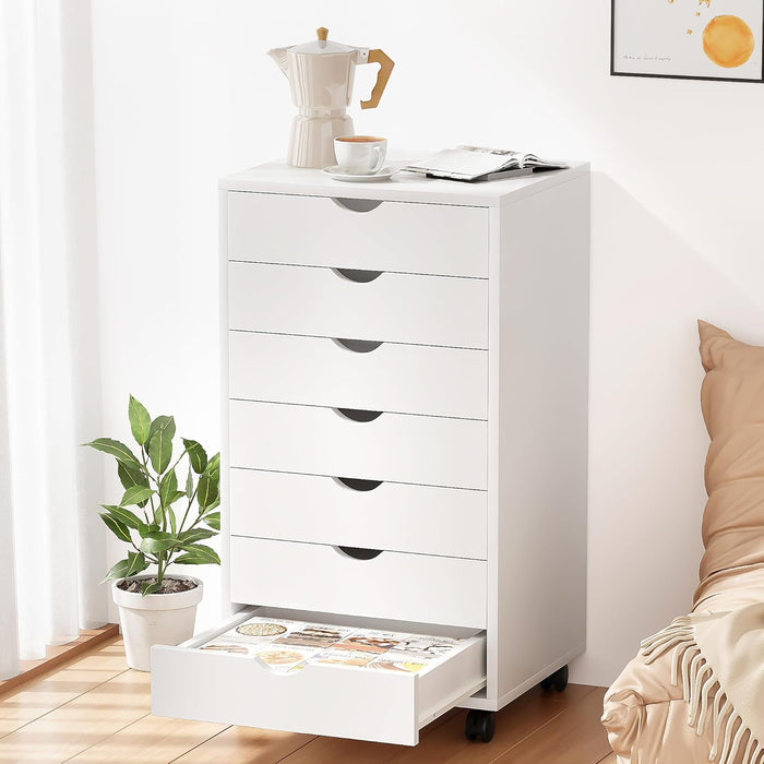 Seven Drawer Chest With SuperHeavyDuty White Cabinet