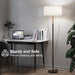 Contemporary Two Bulb Standing Floor Lamp Dimmable