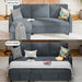 Linen Convertible Sleeper Sofa Bed Featuring Storage
