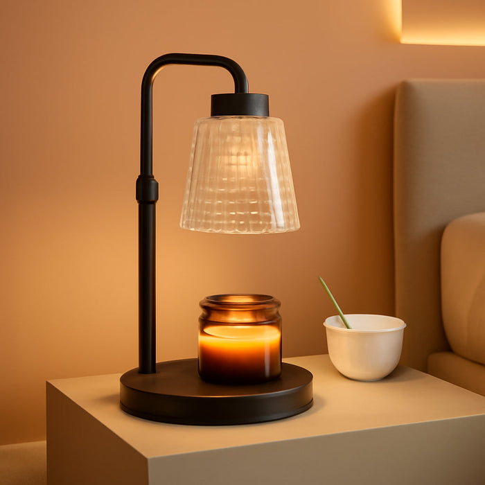 Candle Warmer Lamp with Timer Dimmable, Birthday Gifts for Women Mom, House Warming Gifts New Home Decor, Wax Melt Warmer for Jar Candles with 2 Bulbs