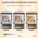 58.3Inch Vanity Desk Mirror With WirelessChargingPort