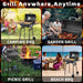 Barrel Charcoal Grill, Large Charcoal Grills with Side Shelf, Outdoor BBQ Grill,Perfect for Backyard Camping, Patio Parties and Picnics