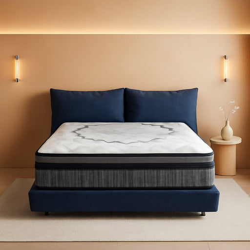 Queen Mattress 12 Inch Hybrid Queen Size Mattress in a Box Medium Firm New Version Memory Foam & Pocketed Springs Pressure Relief Certipur-Us Certified Motion Isolation 365-Night Trial