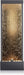 72" Tall Indoor/Outdoor Mirror Waterfall Floor Fountain, LED Lights & River Stones, Elegant Bronze Finish for Home, Office, Patio & Entryway Decor