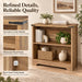 Small 3-Tier Book Shelf, Engineered Wood Bookcase,Bookshelf for Home, Brown