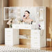 58.3Inch Vanity Desk Mirror With WirelessChargingPort