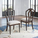 Lavinton Traditional Upholstered Dining Chairs - Tan (Set of 2)