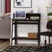Simplistic a Frame Computer Desk, 17.9"D X 31.6"W X 35.5"H, Columbia Walnut