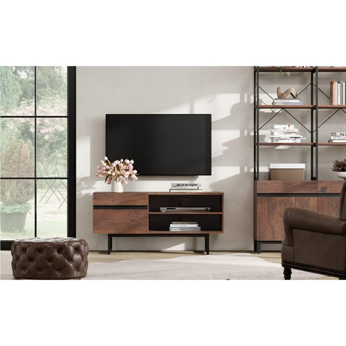 Sleek 100 Inch TV Stand with Storage