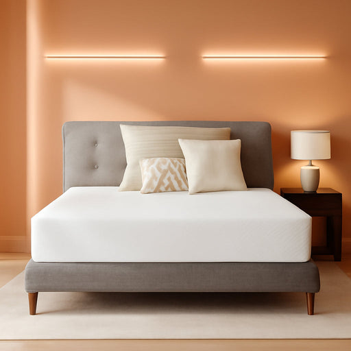 Full Size 8 Inch Cooling Gel Memory Foam Mattress, Medium Feel