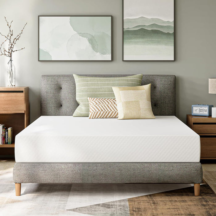 Full Size 8 Inch Cooling Gel Memory Foam Mattress, Medium Feel
