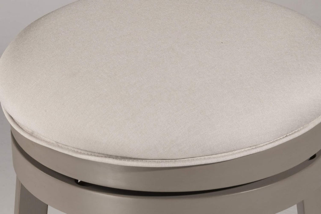 Clarion Swivel Counter Height Stool, Distressed Gray